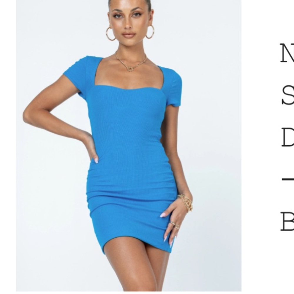 Princess Polly Nolan Short Sleeve Mini Dress